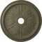 Ekena Millwork Winsor Ceiling Medallion (Fits Canopies up to 4"), 27 1/2"OD x 4"ID x 1 1/2"P, Spartan Stone CM27WISSF - alternate 1